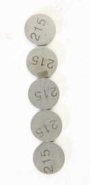 K&L VALVE SHIMS 2.15MMX13MM 5/PK 13-7682