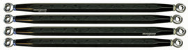 MODQUAD RADIUS RODS EXTREME POL RZR SOLID BLACK RZR-RR-1KT-HEX-BLK