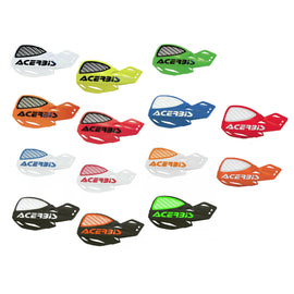 Acerbis Vented Uniko Open Handguards with universal mount kit for MX Dualsport ATV