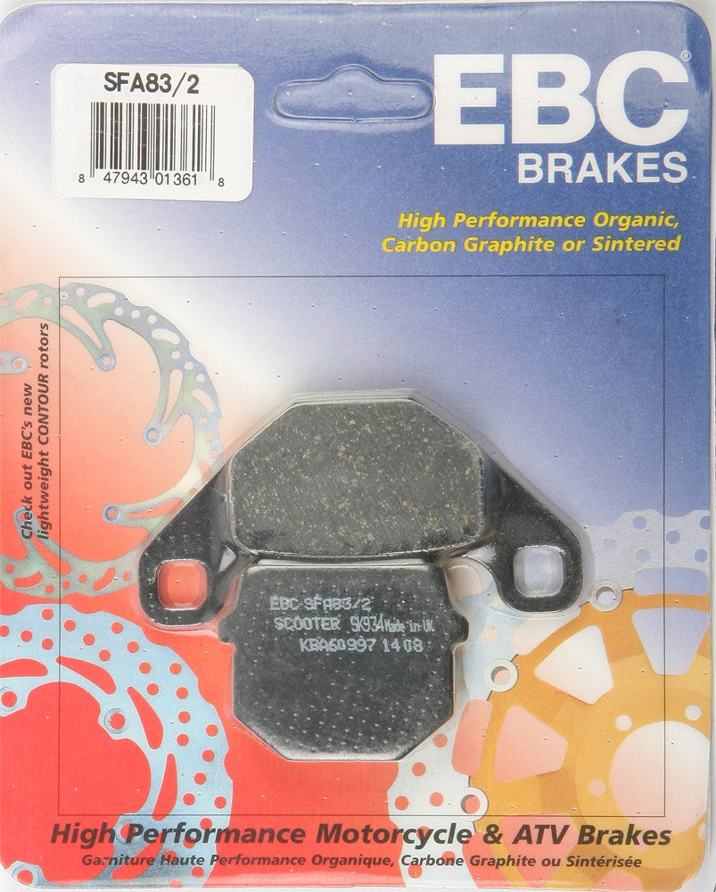 EBC BRAKE PADS SFA83/2-atv motorcycle utv parts accessories gear helmets jackets gloves pantsAll Terrain Depot
