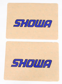 D'COR UPPER FORK DECAL SHOWA BLUE 40-80-114