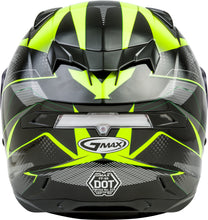 Load image into Gallery viewer, GMAX FF-98 FULL-FACE APEX HELMET BLACK/HI-VIS 2X G1981688