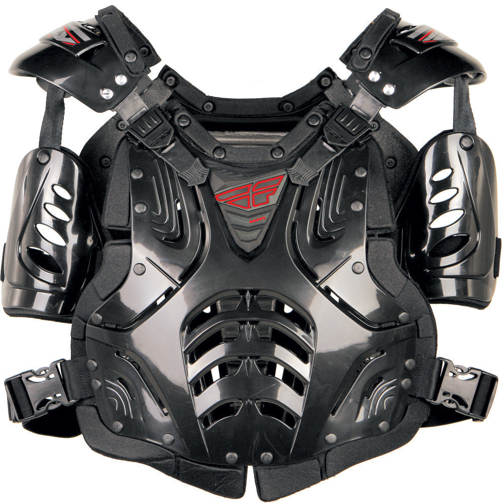 FLY RACING CONVERTIBLE II ROOST GUARD BLACK ADULT 8000300029-atv motorcycle utv parts accessories gear helmets jackets gloves pantsAll Terrain Depot