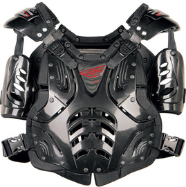 FLY RACING CONVERTIBLE II ROOST GUARD BLACK ADULT 8000300029-atv motorcycle utv parts accessories gear helmets jackets gloves pantsAll Terrain Depot