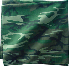 Load image into Gallery viewer, ZAN BANDANNA WOODLAND CAMO B008-atv motorcycle utv parts accessories gear helmets jackets gloves pantsAll Terrain Depot