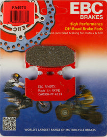 EBC BRAKE PADS FA497X-atv motorcycle utv parts accessories gear helmets jackets gloves pantsAll Terrain Depot