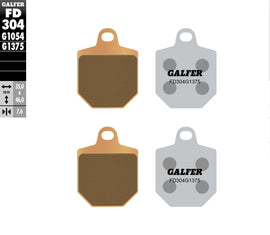 GALFER BRAKE PADS SINTERED CERAMIC FD304G1375 FD304G1375