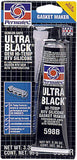 PERMATEX ULTRA BLACK HI-TEMP RTV SILICONE GASKET MAKER 3.35 OZ 82180
