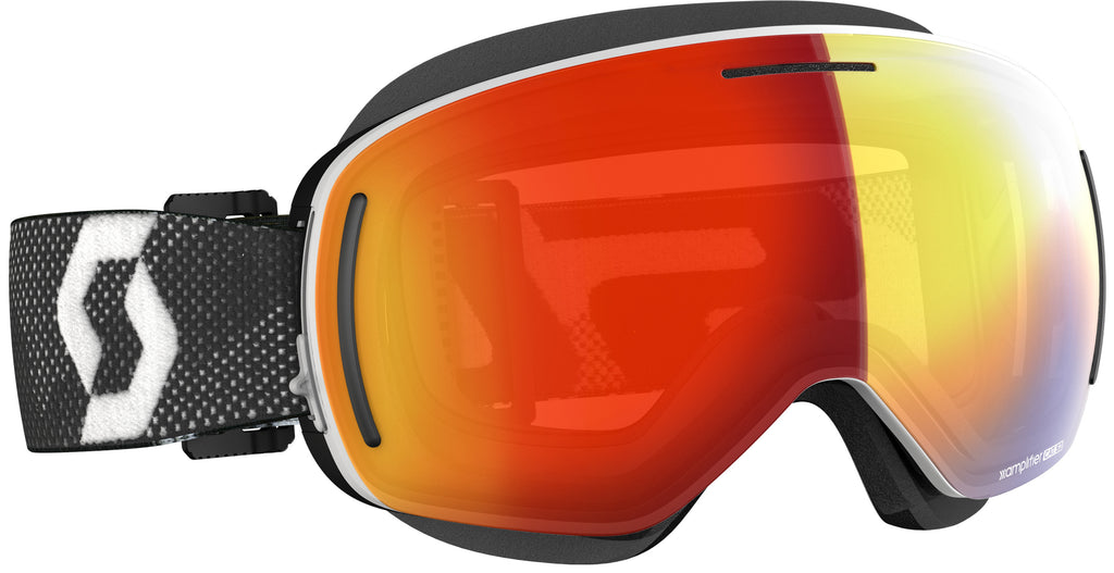 SCOTT LCG EVO SNOWCROSS GOGGLE WHT/BLK ENHANCER RED CHROME 272845-1035312