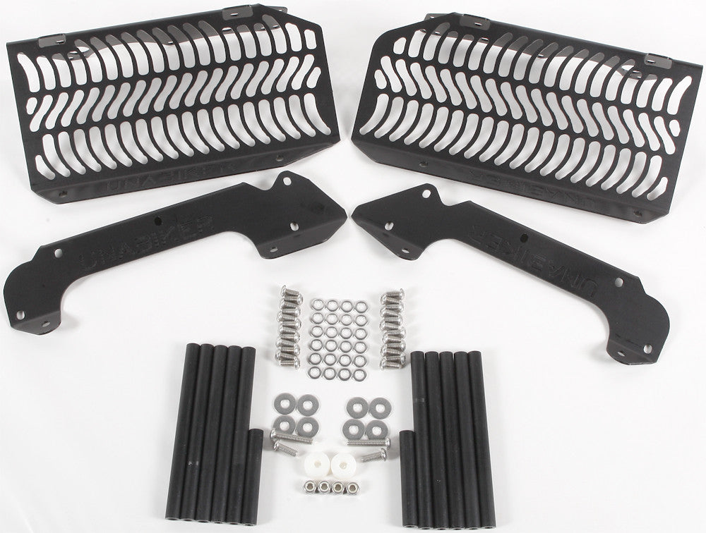 UNABIKER RADIATOR GUARD (BLACK) YWR45007-K