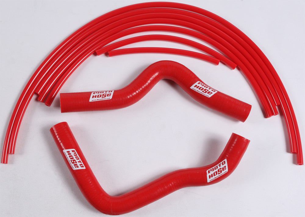 MOTO HOSE SILICONE HOSE KIT (RED) 24-41R-atv motorcycle utv parts accessories gear helmets jackets gloves pantsAll Terrain Depot