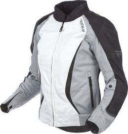 FLY RACING FLY WOMEN'S BUTANE JACKET BLACK/WHITE XS #5958 477-7037~1-atv motorcycle utv parts accessories gear helmets jackets gloves pantsAll Terrain Depot