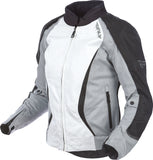 FLY RACING WOMEN'S BUTANE JACKET BLACK/WHITE XS #5958 477-7037~1