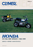 CLYMER REPAIR MANUAL HON 50-100CC CM310-13