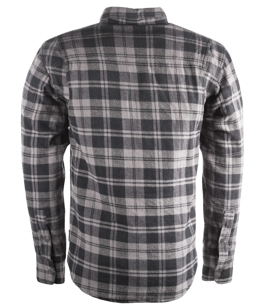 HIGHWAY 21 MARKSMAN FLANNEL BLACK/GREY LG #6049 489-1181~4
