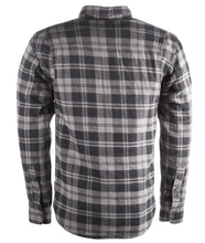 Load image into Gallery viewer, HIGHWAY 21 MARKSMAN FLANNEL BLACK/GREY 4X #6049 489-1181~8