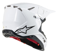 Load image into Gallery viewer, ALPINESTARS S.TECH S-M10 SOLID HELMET WHITE SM 8300319-2180-S