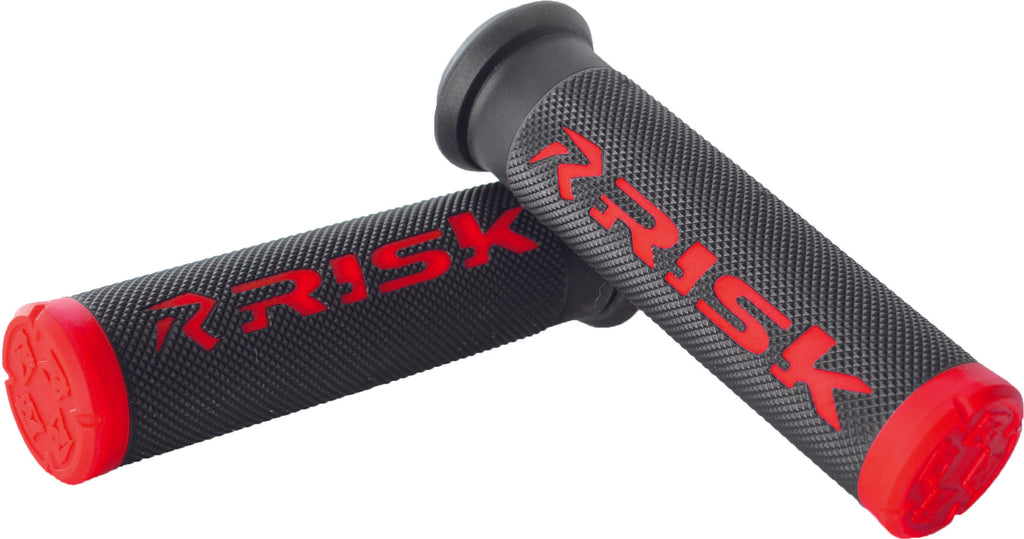 RISK RACING FUSION 2.0 ATV GRIPS RED 289