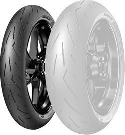 PIRELLI TIRE ROSSO CORSA II FRONT 120/70ZR17 (58W) RADIAL 2906900