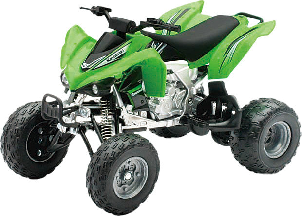 NEW-RAY REPLICA 1:12 ATV KAWASAKI KFX450R GREEN 57503