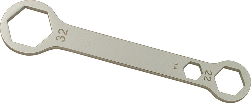 CRUZ TOOLS COMBO AXLE WRENCH 14X22X32MM AW142232