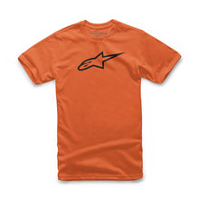 Load image into Gallery viewer, ALPINESTARS YOUTH AGELESS TEE ORANGE/BLACK SM 3038-72002-4010-S
