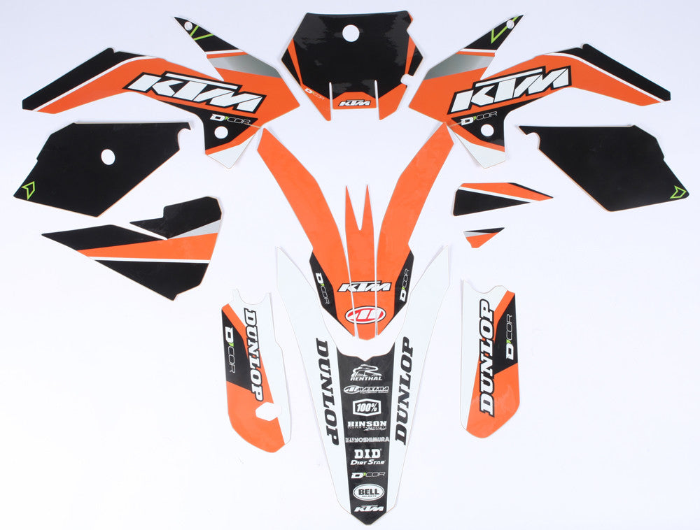 D'COR KTM RACELINE GRAPHICS GRAPHICS/TRIM KIT 20-30-101