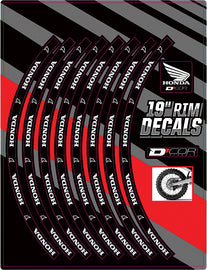 D'COR RIM DECALS 19