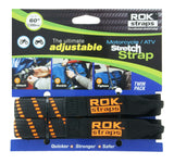ROKSTRAPS MOTORCYCLE STRAP BLACK/ORANGE 18