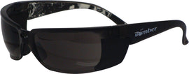 BOMBER Z-BOMB SAFETY EYEWEAR SMOKE W/SMOKE LENS ZF103