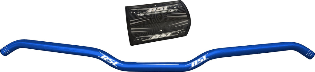 RSI HUSTLER 7/8" HANDLEBAR 1" RISE DARK BLUE T6-10R-DBL