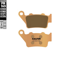Load image into Gallery viewer, GALFER BRAKE PADS SINTERED FD165G1396 FD165G1396