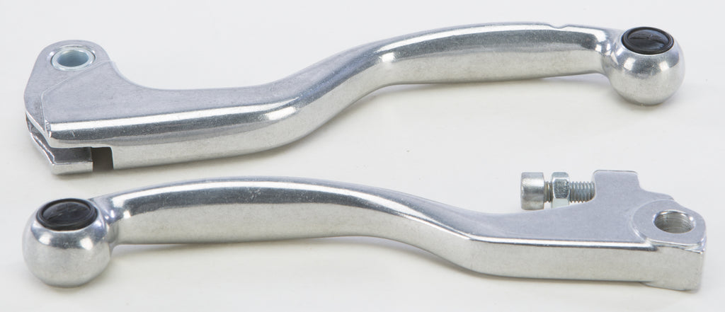 FLY RACING PRO SHORTY LEVER SET POLISHED 165-008