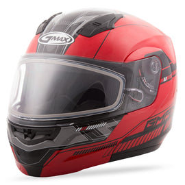 GMAX MD-04S MODULAR QUADRANT SNOW HELMET RED/BLACK XS G2041203 TC-1