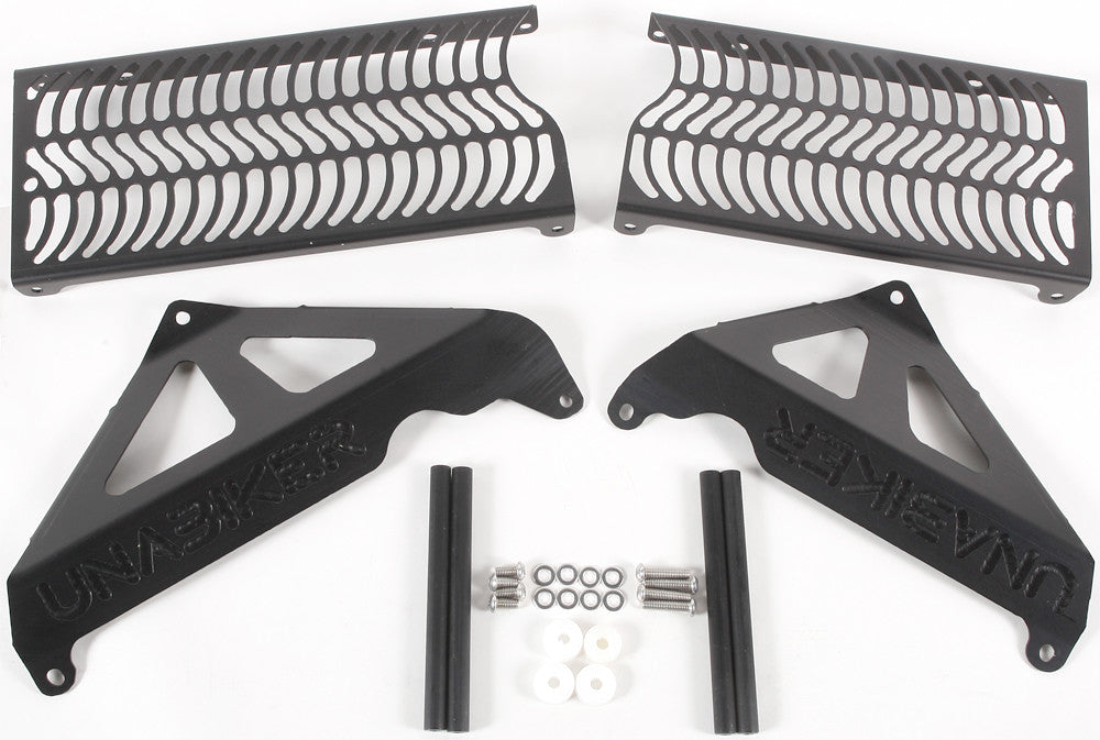 UNABIKER RADIATOR GUARD (BLACK) KKLX09250S-K