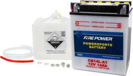 FIRE POWER BATTERY W/ACID CB14L-A1 12V HEAVY DUTY CB14L-A1-atv motorcycle utv parts accessories gear helmets jackets gloves pantsAll Terrain Depot