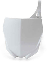 Load image into Gallery viewer, ACERBIS FRONT NUMBER PLATE WHITE 2171750002-atv motorcycle utv parts accessories gear helmets jackets gloves pantsAll Terrain Depot