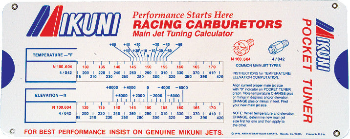 MIKUNI CARBURETOR POCKET TUNER MK-550-TNR-atv motorcycle utv parts accessories gear helmets jackets gloves pantsAll Terrain Depot