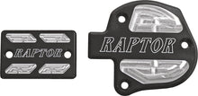 Load image into Gallery viewer, MODQUAD THROTTLE &amp; BRAKE COVER SET BLACK LOGO RAPTOR TSET1-RBLK-07-atv motorcycle utv parts accessories gear helmets jackets gloves pantsAll Terrain Depot