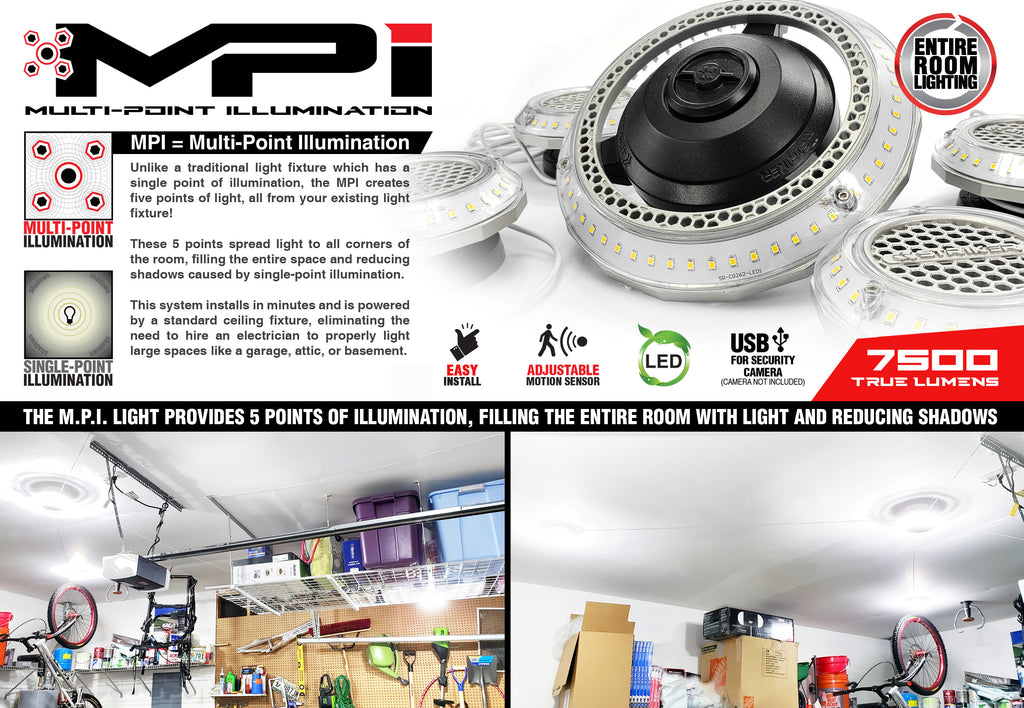 RISK RACING MPI MULTI POINT ILLUMINATION CEILING LIGHT 194