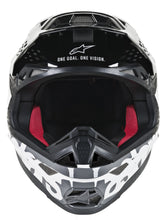 Load image into Gallery viewer, ALPINESTARS S.TECH S-M8 RADIUM HELMET WHITE/BLACK/GREY XS 8301519-2182-XS