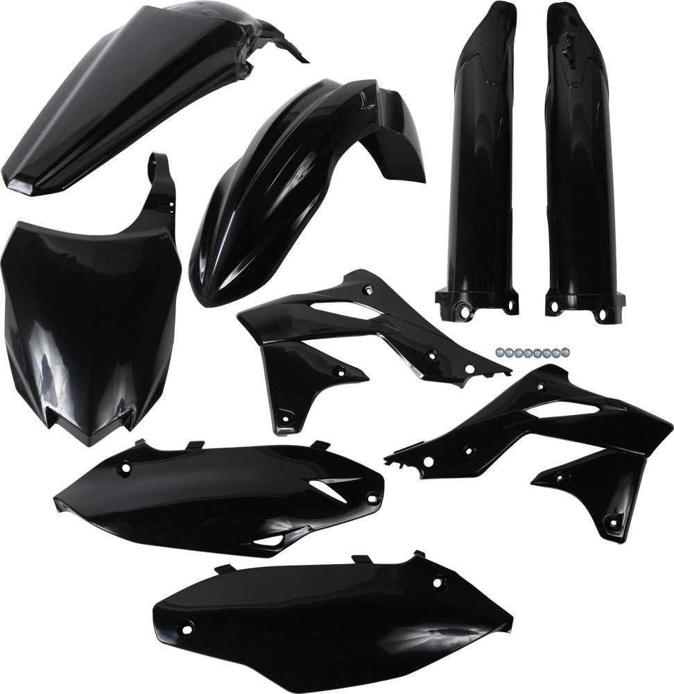 ACERBIS FULL PLASTIC KIT BLACK 2314180001-atv motorcycle utv parts accessories gear helmets jackets gloves pantsAll Terrain Depot