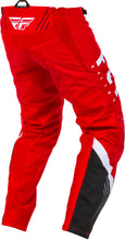 Load image into Gallery viewer, FLY RACING F-16 PANTS RED/BLACK/WHITE SZ 20 373-93320