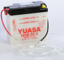 Load image into Gallery viewer, YUASA BATTERY 6N4B-2A-3 CONVENTIONAL YUAM26B43-atv motorcycle utv parts accessories gear helmets jackets gloves pantsAll Terrain Depot
