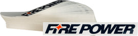 FIRE POWER FIRE POWER STICKER WHITE 100 PKS 99-8102