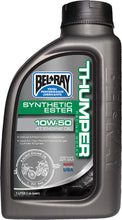 Load image into Gallery viewer, BEL-RAY THUMPER SYNTHETIC ESTER 4T ENGINE OIL 10W-50 1L 99550-B1LW