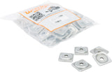 WOODYS DIGGER SUPPORT PLATES SQUARE ALUM. 5/16