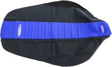 Load image into Gallery viewer, SDG INNOVATIONS PLEATED GRIPPER SEAT YAM BLACK/BLUE 96338BB