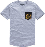 ALPINESTARS HEART PREM TEE GREY HEATHER XL 1139-73040-1026-XL