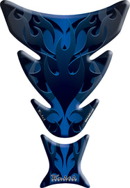 KEITI TANK PAD FLAMES BLUE KT8040B